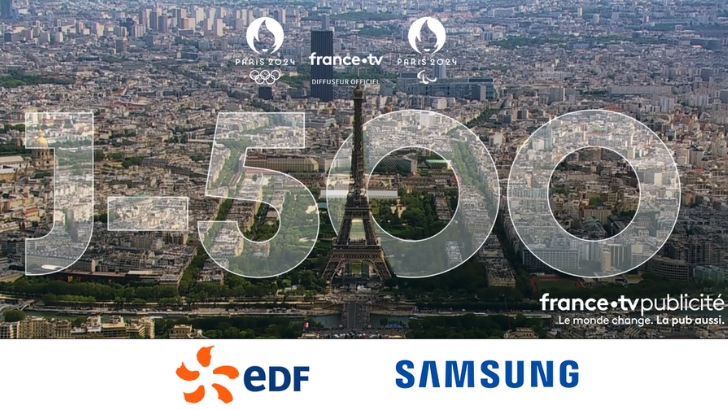 JO et FranceTV Publicité : coup d’envoi des dispositifs pour Samsung et EDF